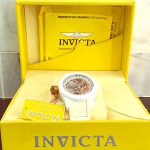 Invicta Russian Diver White Skeleton Watch 1827